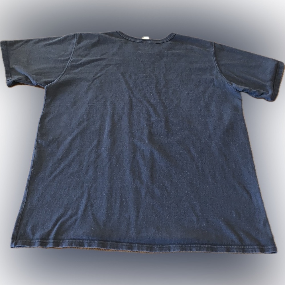 Vintage Champion Heavy Weight Reverse Weave Short Sleeve Black T-Shirt 2XL XXL - Picture 7 of 8